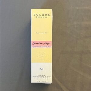 Guardian Angel Super Peptide Sunscreen Milk - Cream and Yellow